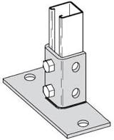 2 Hole Base Plate 316 Stainless